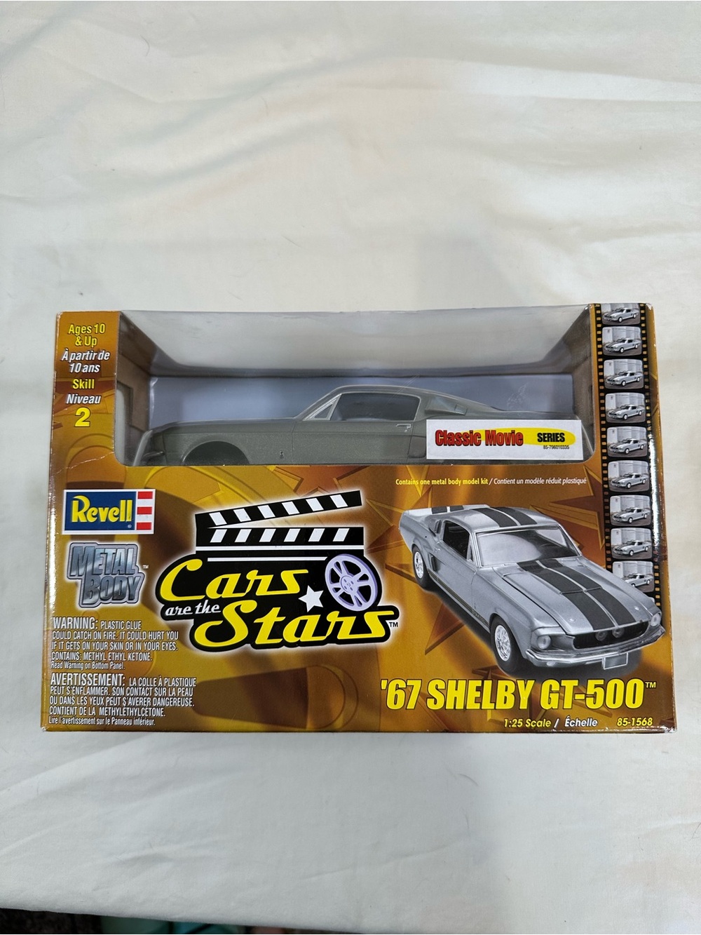 Revell Cars are the Stars ‘67 Shelby GT 500 Mustang Metal Body Model Kit